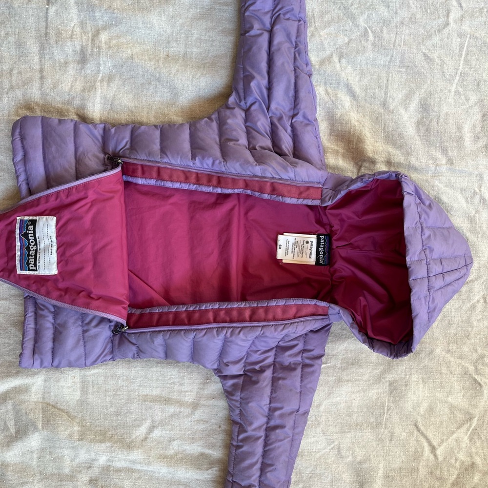 Patagonia Baby Down Puffer (modified from baby snow suit)